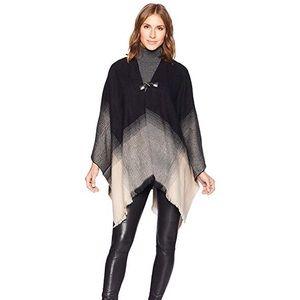 Calvin Klein Ombré woven poncho - never worn!